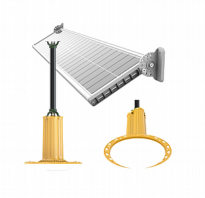 תאורת פנים סולארית מקצועית NEWTEC CARBON גוון 4000K עצמה 24W תאורת פנים סולארית מקצועית NEWTEC CARBON גוון 4000K עצמה 24W