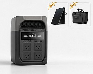תחנת כוח ניידת DELTA 3 הספק 1.8-2.4kW קיבולת 1kWh סולארי 0.5kW תחנת כוח ניידת DELTA 3 הספק 1.8-2.4kW קיבולת 1kWh סולארי 0.5kW
