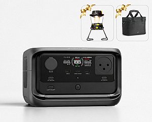 תחנת כוח ניידת RIVER 3 PLUS הספק 0.6-1.2kW קיבולת 0.286kWh תחנת כוח ניידת RIVER 3 PLUS הספק 0.6-1.2kW קיבולת 0.286kWh