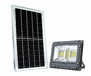 תאורת הצפה סולארית 100W 385*303 6000K תאורת הצפה סולארית 100W 385*303 6000K