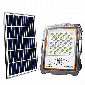 תאורה סולארית 100W + שלט תאורה סולארית 100W + שלט