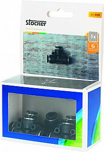 מחבר זוויתי 90° למערכת STOCKER GEYSER (5 יח') מחבר זוויתי 90° למערכת STOCKER GEYSER (5 יח')